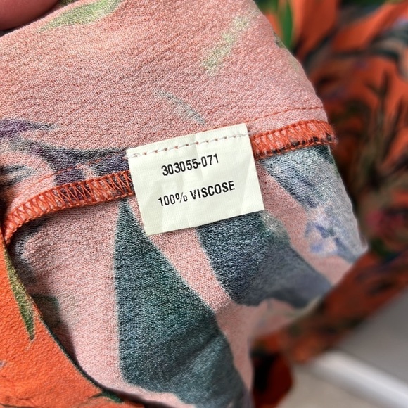 Blank London Jumpsuit Multi Colored Medium Tropical Leopard Print - Picture 11 of 12